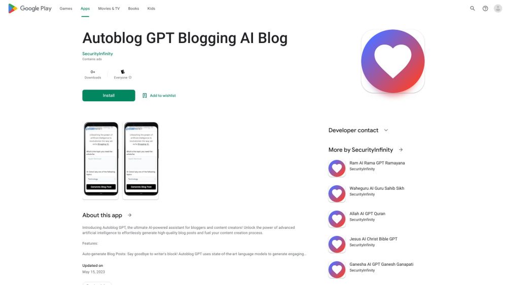 Autoblog GPT: AI Tool for Engaging Blog Posts