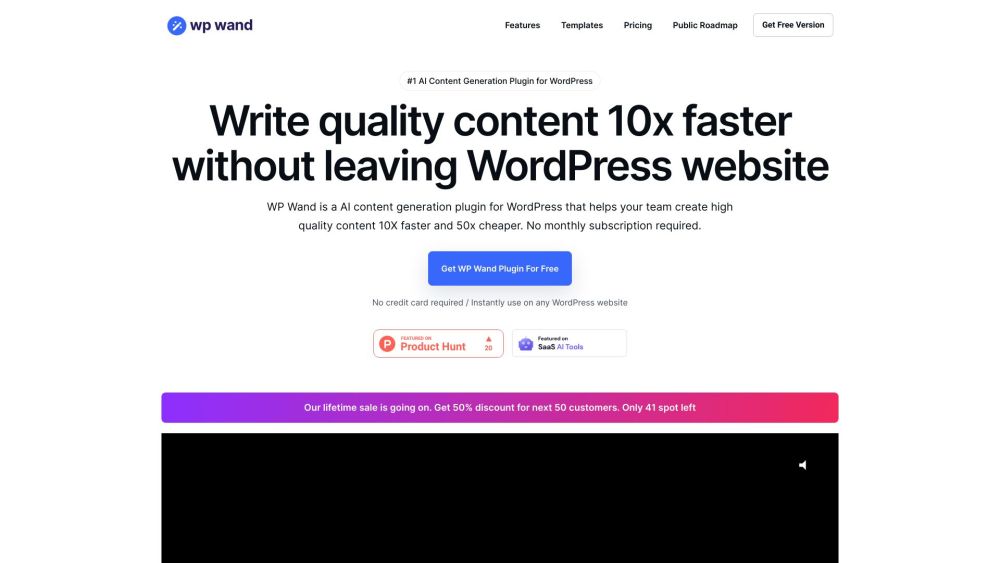 WP Wand: AI Content Generation Plugin for WordPress