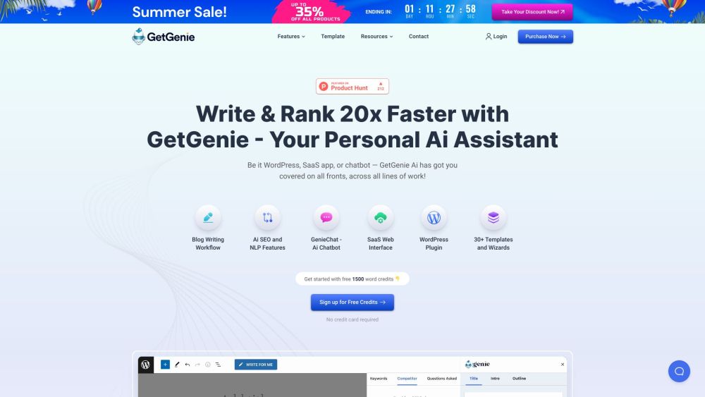 GetGenie Ai: Your AI Assistant for Content & SEO