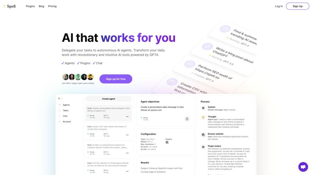 Spell: Revolutionary AI Tool for Delegating