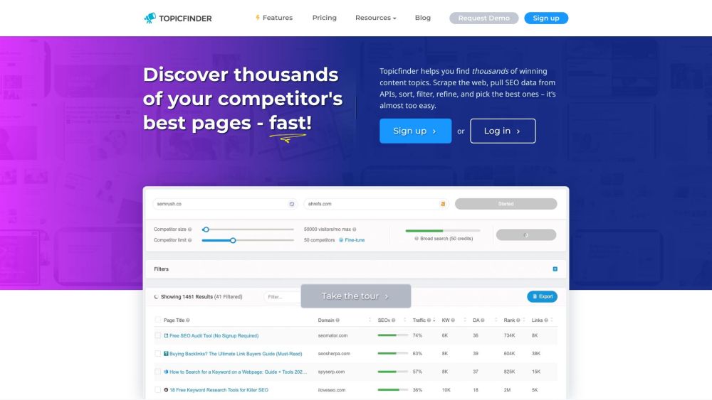 Topicfinder: The Ultimate AI Tool for Content