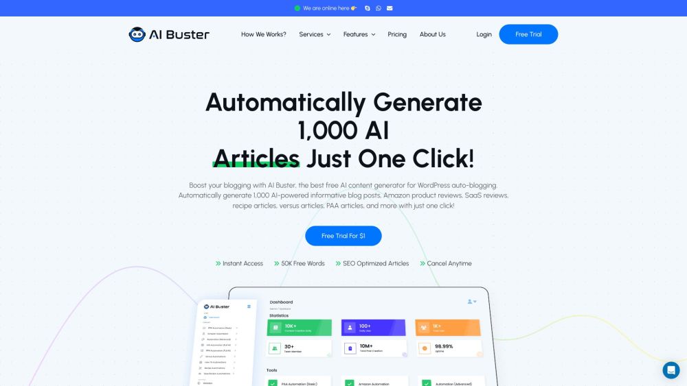 AI Buster: The Free AI Tool for WordPress