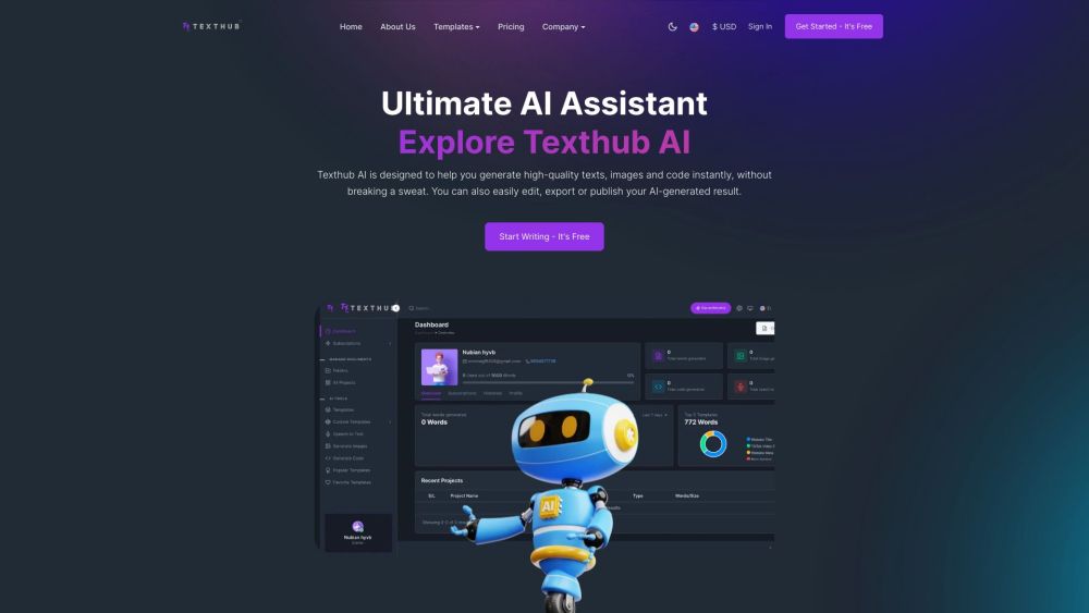 Texthub AI: Revolutionize content creation with AI
