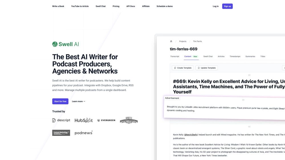 Swell AI: The Ultimate AI Tool for Content Creation