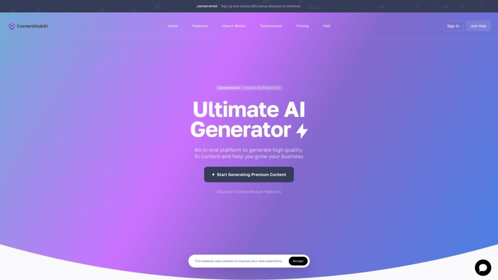 ContentHubAI: AI Tool for Creative Transformation