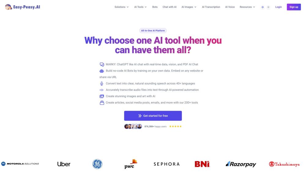 Easy-Peasy.AI: The Ultimate AI Content Generator & Copywriting Assistant