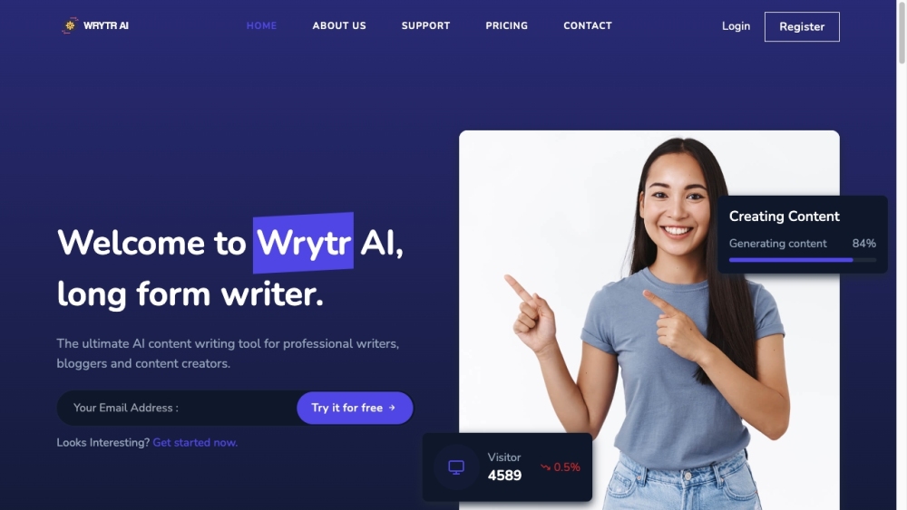 Wrytr | AI Writer & Content Generator: Elevate