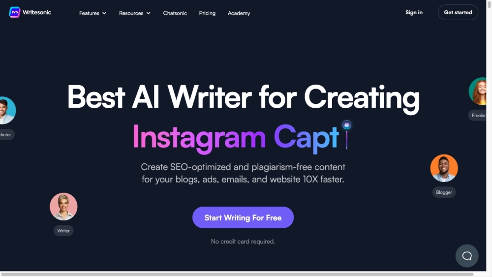 Writesonic - Best AI Writer & Paraphrasing Tool