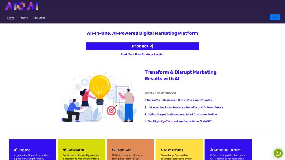 Aioai: Transform & Disrupt Marketing Results