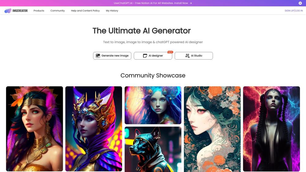 imgcreator ai: AI Image Generation Tool for Creating Illustrations