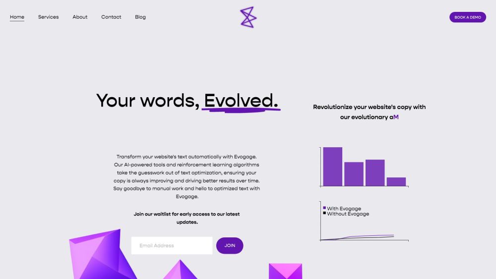 Evogage: AI Tool for Content & Conversion Optimization