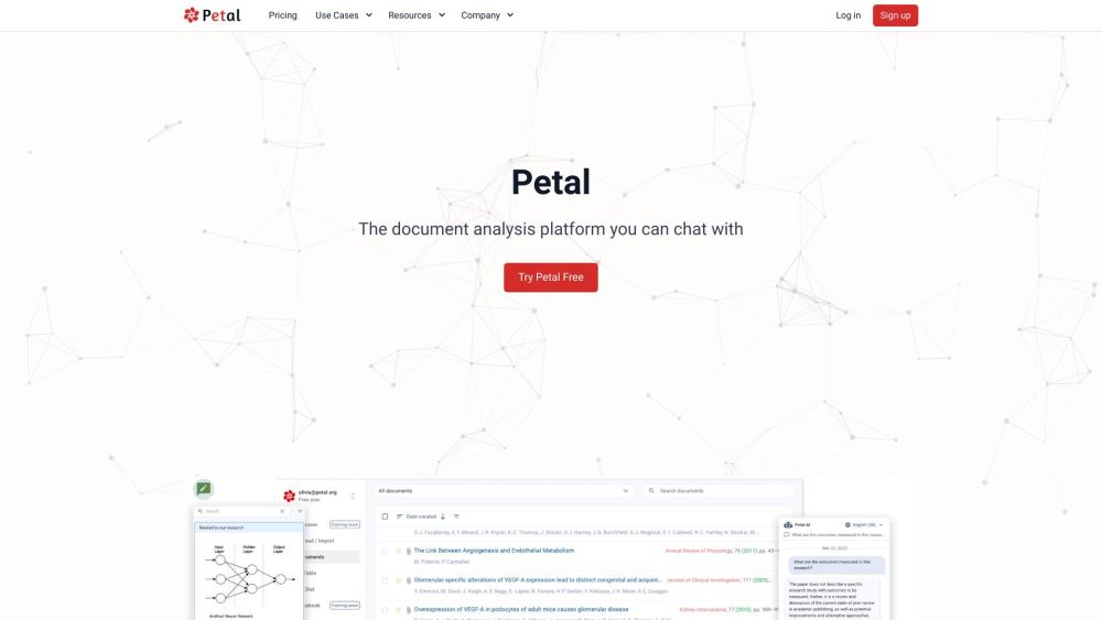 Petal: AI Tool for Document Analysis & Chat