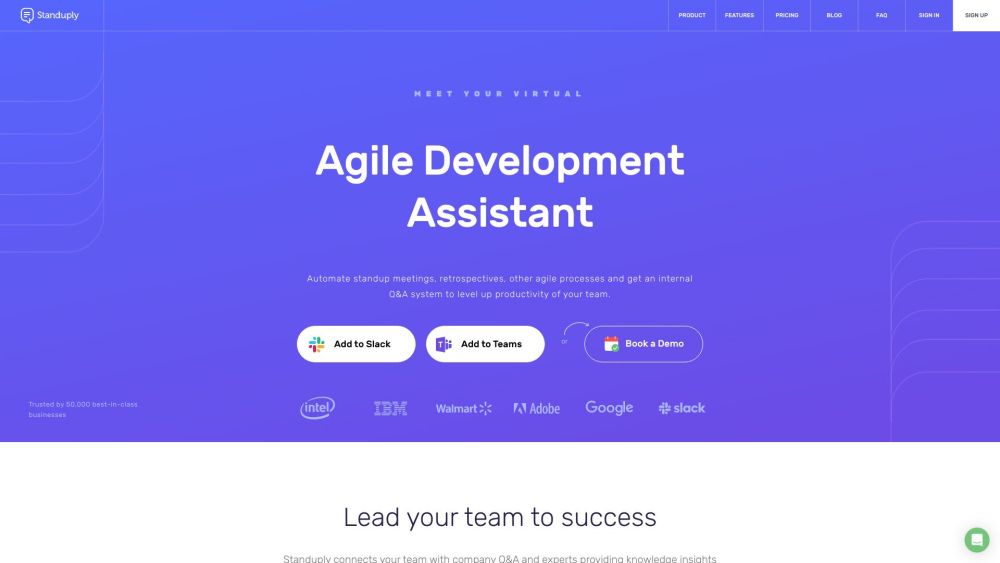 Standuply: Agile Dev Assistant & AI Tool