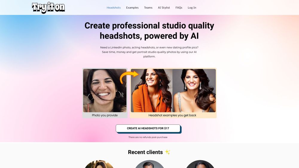 Try it on AI: Best AI Tool for Headshots