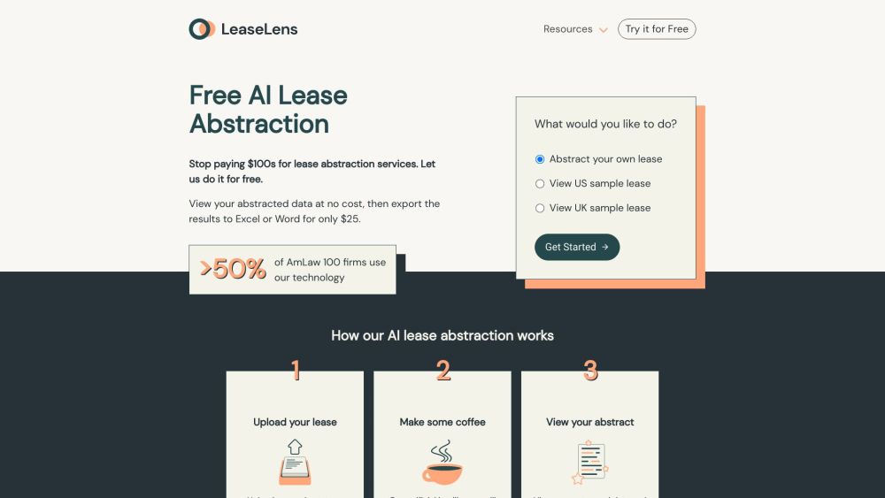 Lease Lens: AI Tool for Quick Lease Data Extraction