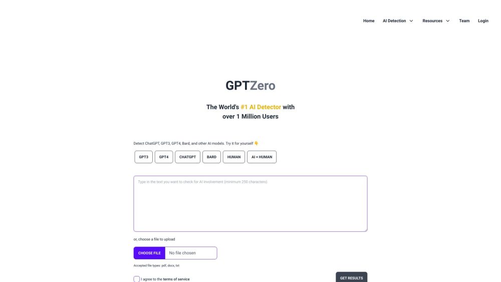 GPTZero: Advanced AI Tool to Detect AI-Written Text