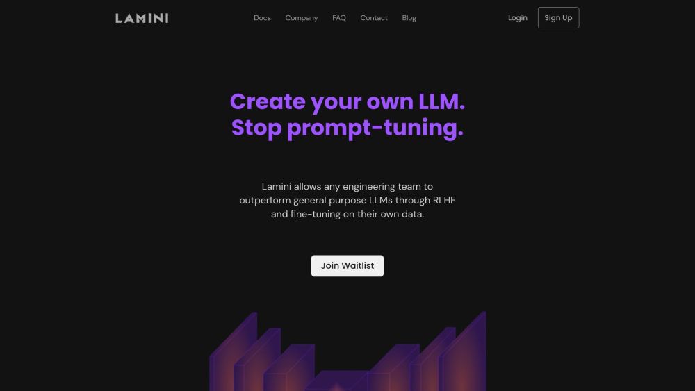 Lamini: AI Tool for Enterprise Software Development