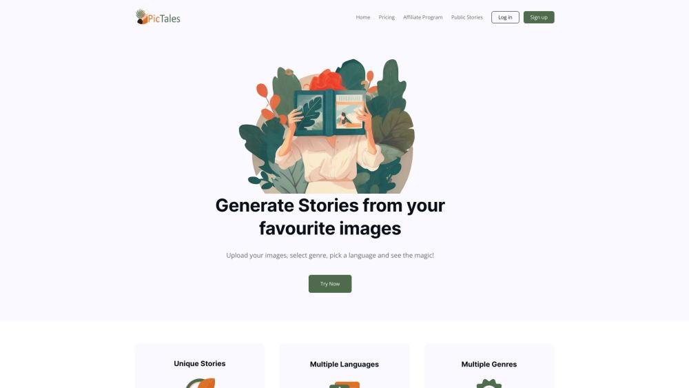 PicTales: AI Tool That Turns Photos into Stories