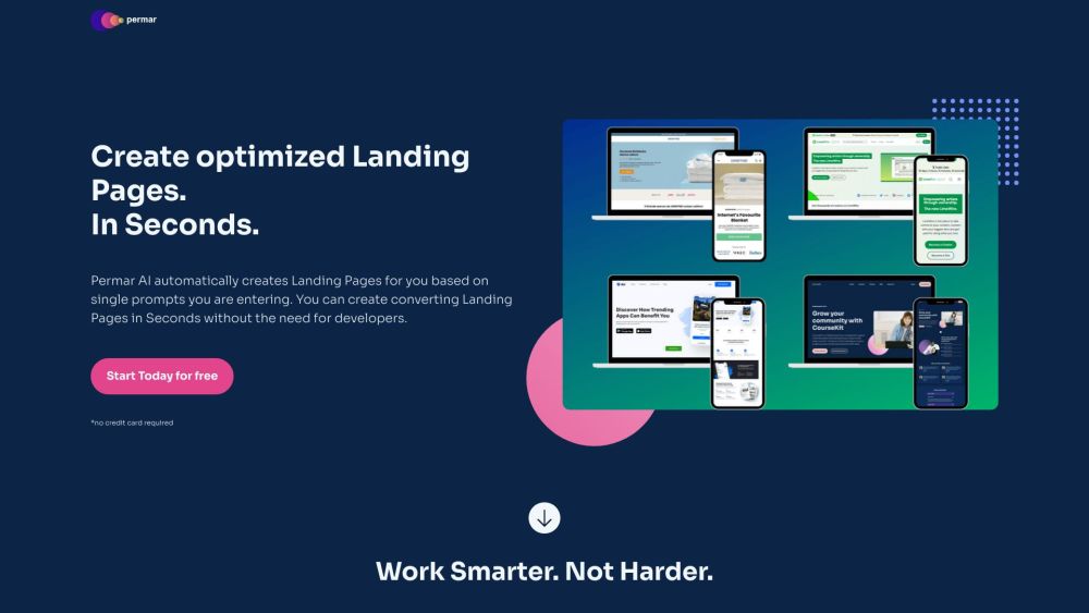 Permar AI: Smart AI Tool for Landing Pages