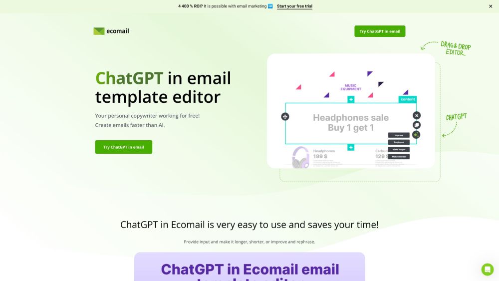 Ecomail: Ultimate Marketing Platform with AI Tool