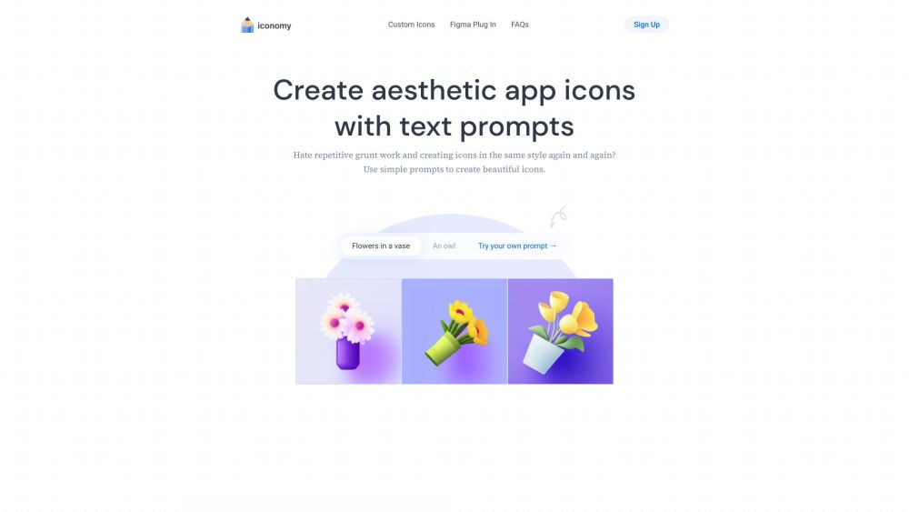 Iconomy: Custom Aesthetic App Icons & Styles - AI Tool