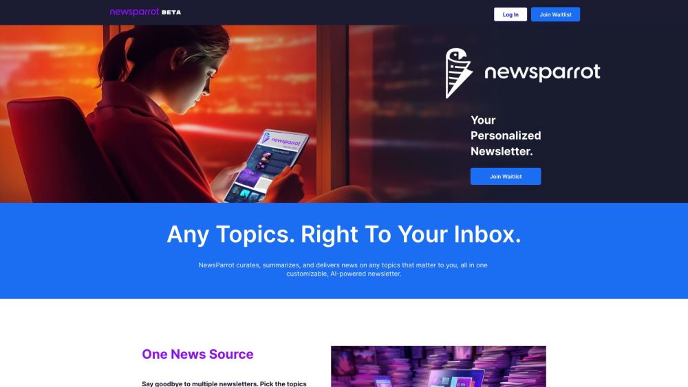 NewsParrot: AI Tool for Customizable Newsletters