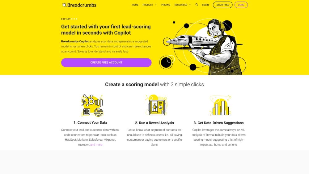 Breadcrumbs: AI Tool for Enterprise Lead Scoring