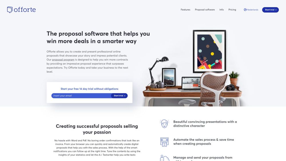 Offorte: Professional Proposals & AI Tool