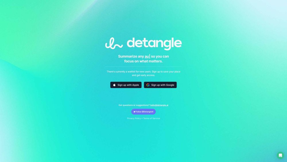 Detangle: AI Tool for Summarizing Videos, Audios, and Texts