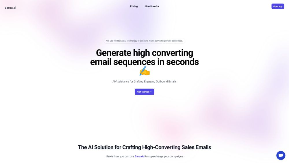 Barua AI: Personalized AI Tool for High-Converting Sales