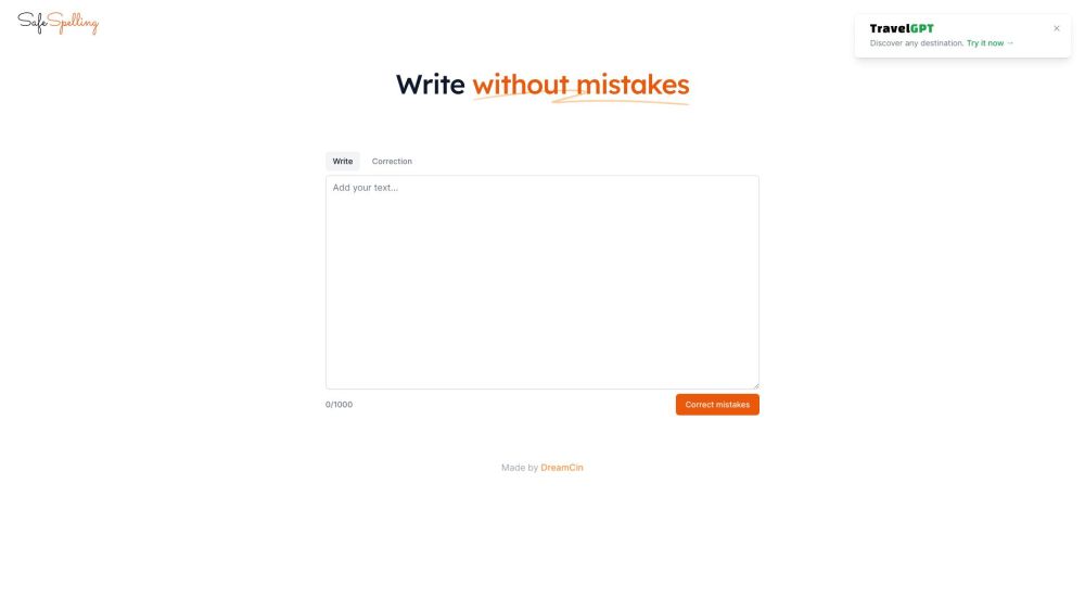 SafeSpelling: AI Tool for Error-Free Writing