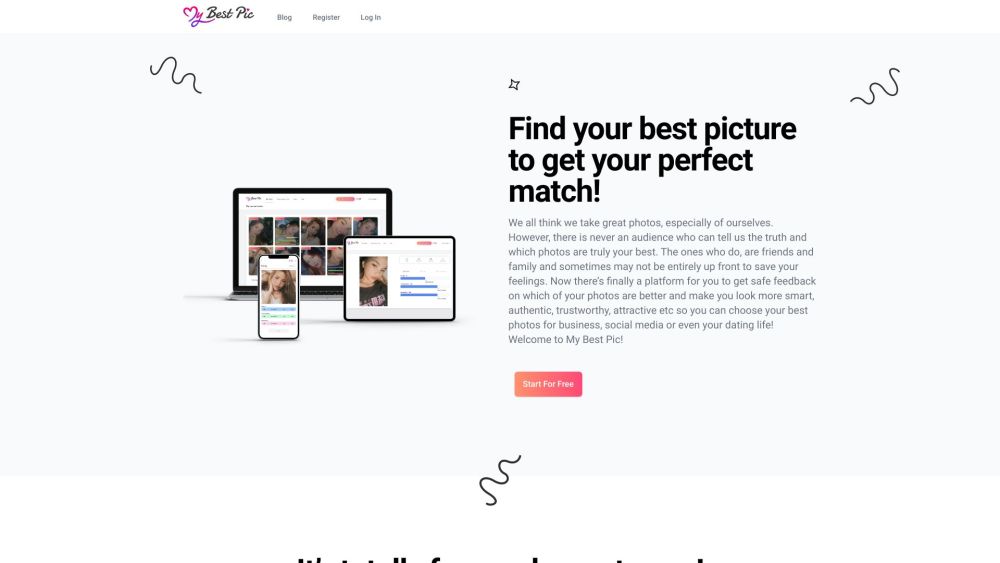 MyBestPic: AI Tool for Showcasing & Sharing