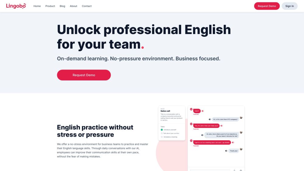 Lingobo: AI Tool for English Language Skills