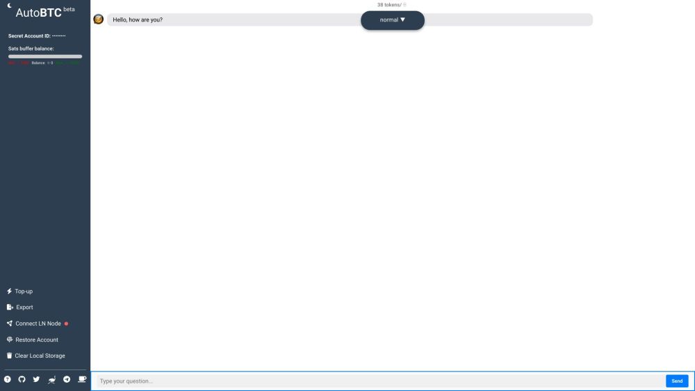 AutoBTC: AI Tool for Seamless Bitcoin & Lightning Navigation