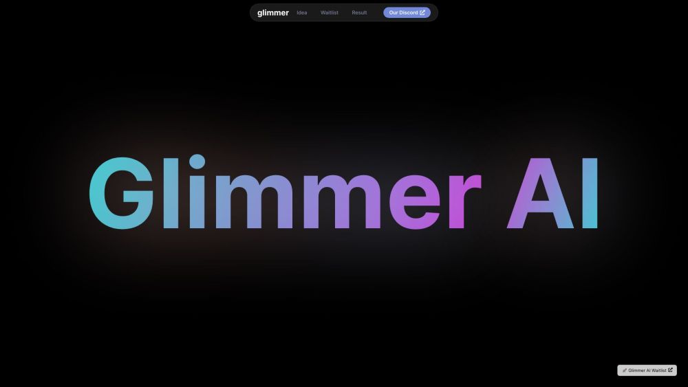 Glimmer AI: AI Tool for Stunning Presentations