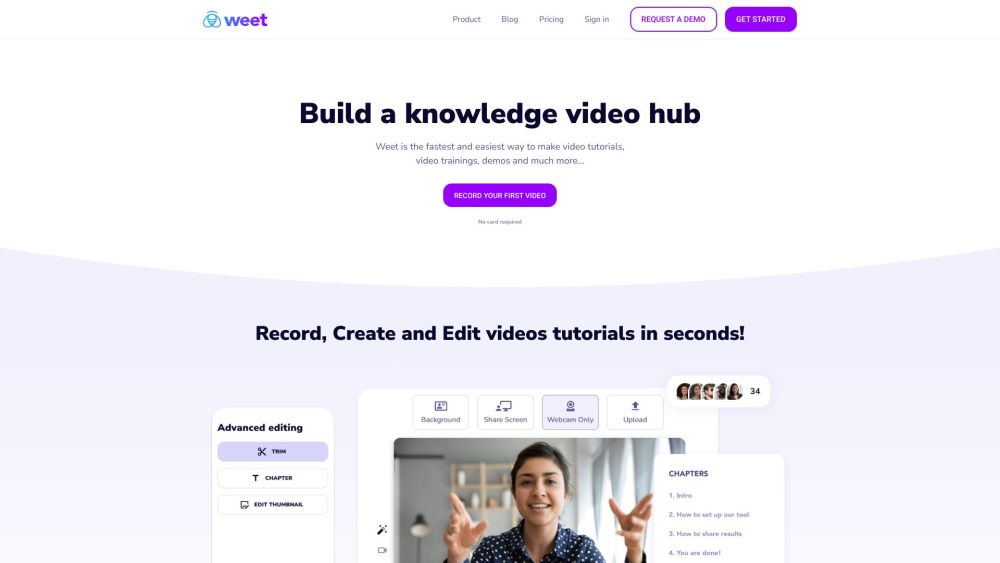 Weet: AI Tool for Interactive Training Videos