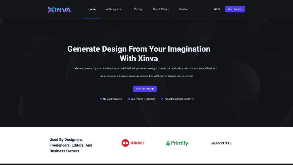 Xinva: AI Designer Tool for Stunning Designs