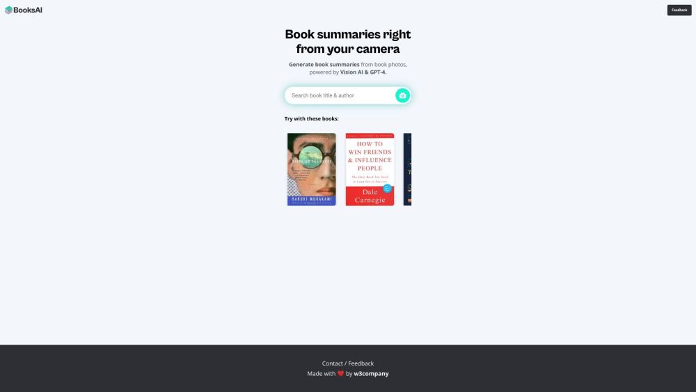 BooksAI: AI Tool for Book Lovers