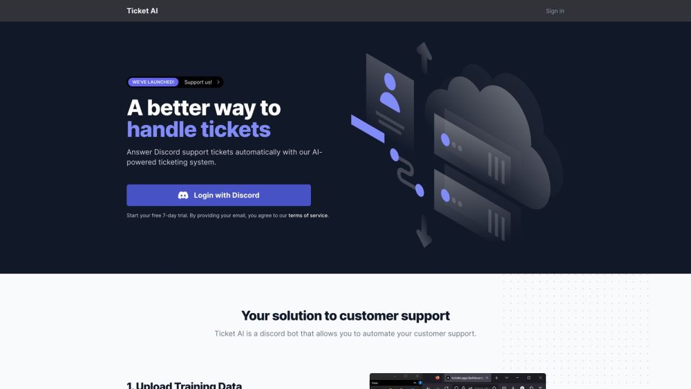 Ticket AI: AI Tool for Automated Discord Support