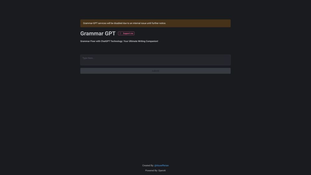 Grammar-GPT: AI Tool for English Writing