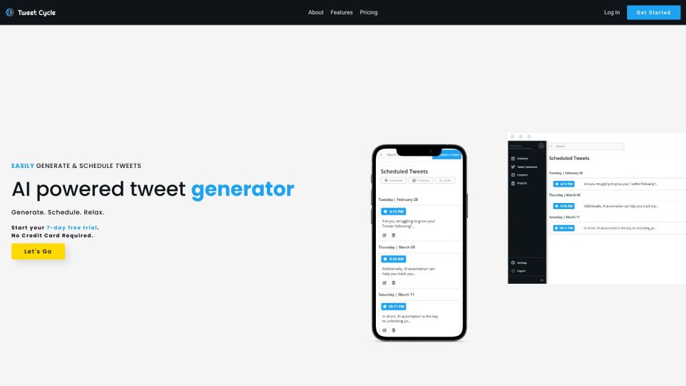 Tweet Scheduler: Plan Tweets in Advance with AI Tool