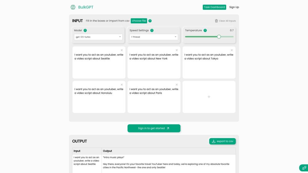 BulkGPT: Streamline ChatGPT with this ai tool