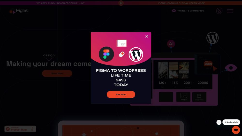 Fignel: Convert Figma to WordPress with AI