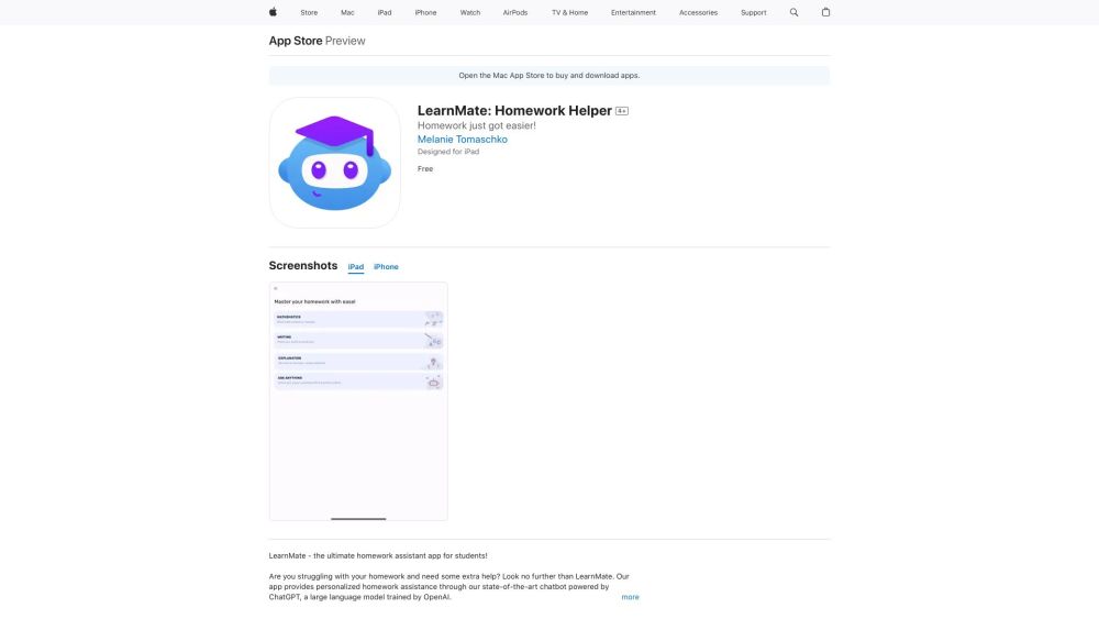 LearnMate: AI Tool for Students – Smart Homework Help