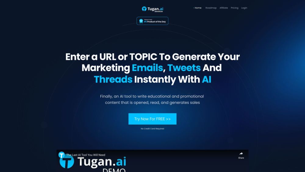 Tugan.ai: AI Tool for Content Transformation