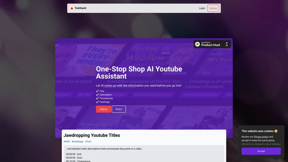 Magic Titles: AI Tool for Instant Video Titles