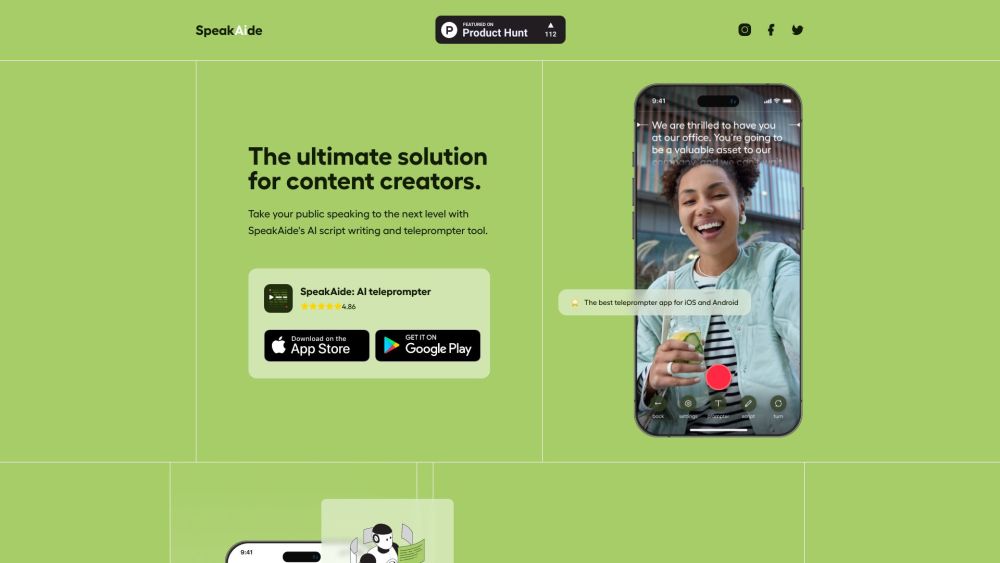 SpeakAide: AI Tool for Flawless Speeches & Scripts