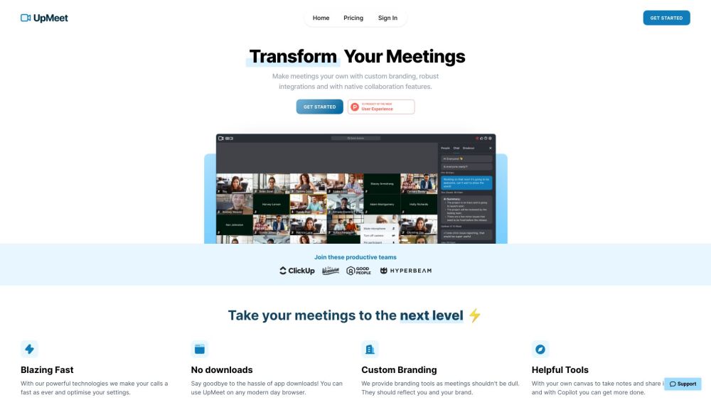 UpMeet: AI Tool for Efficient Meetings