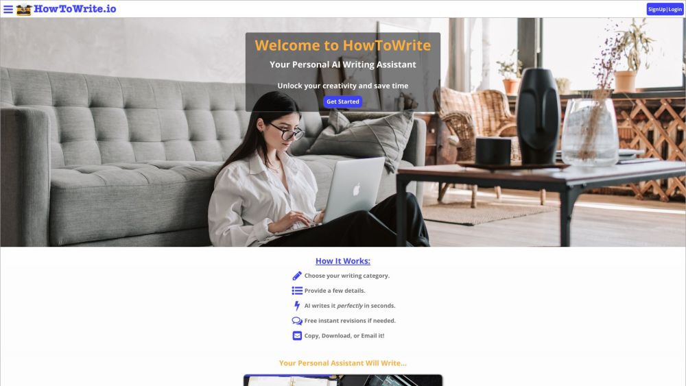 HowToWrite.io: AI Tool for Personalized Content Creation