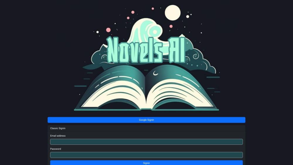 Novels AI: Custom Audiobook AI Tool